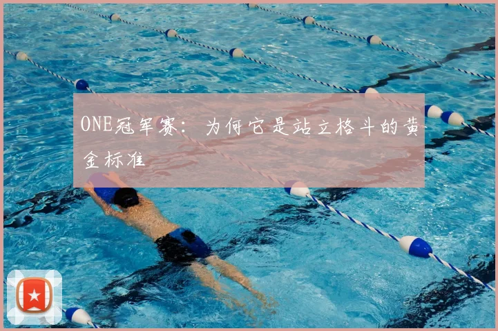 ONE冠军赛:为何它是站立格斗的黄金标准