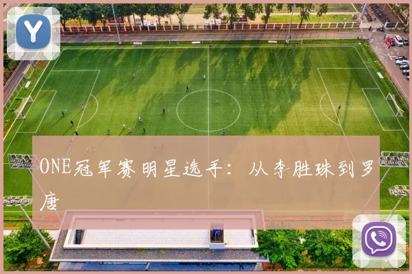 ONE冠军赛明星选手:从李胜珠到罗唐